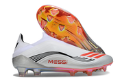 F50 ELITE PRO LACELESS X MESSI BLANC NOIR ROUGE