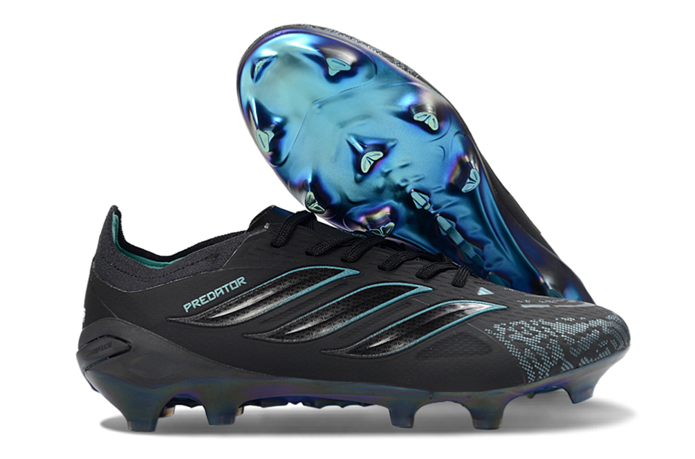 PREDATOR ACCURACY FG NOIR BLEU LACETS