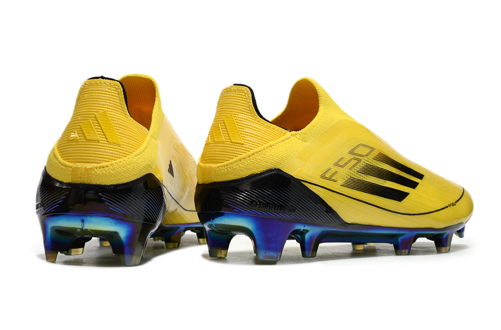 F50 ELITE LACELESS JAUNE NOIR OR