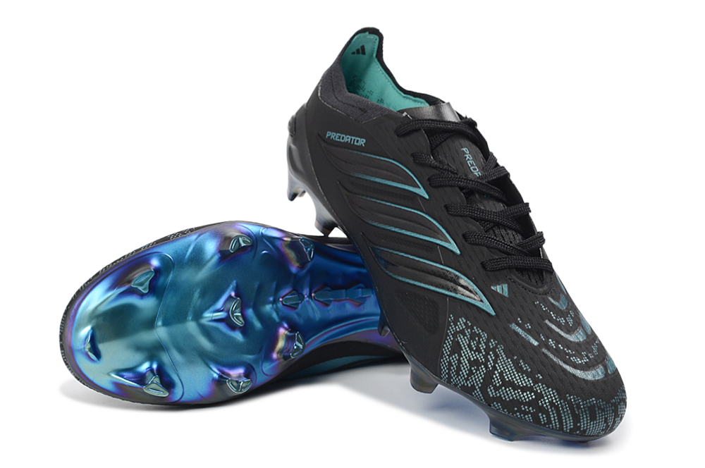 PREDATOR ACCURACY FG NOIR BLEU LACETS
