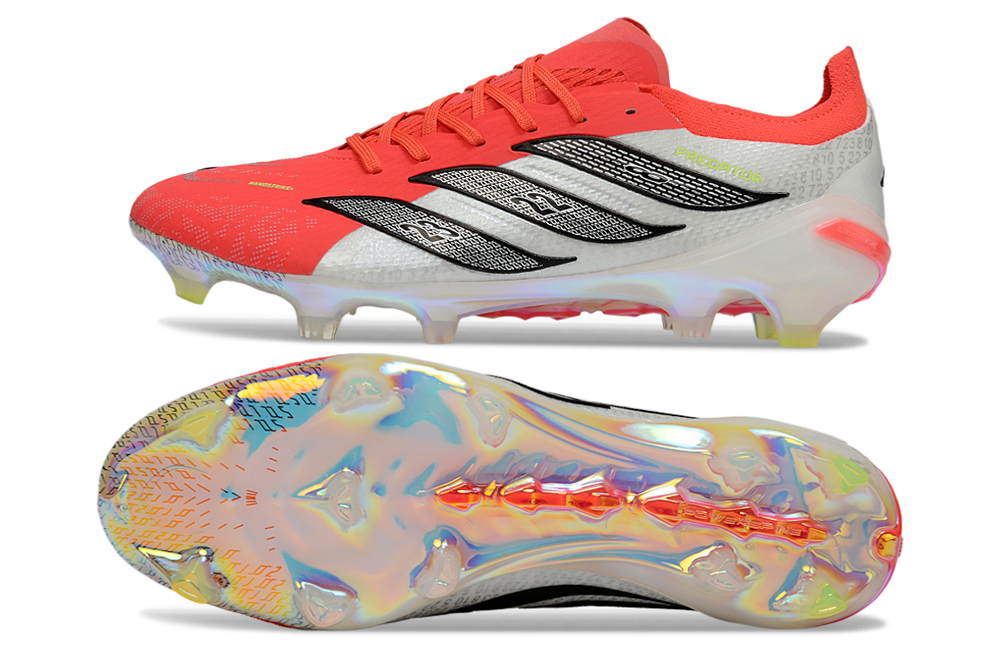 PREDATOR ACCURACY FG BLANC ROUGE CORAIL