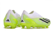 CRAZYFAST X1 BLANC JAUNE FLUO LACELESS
