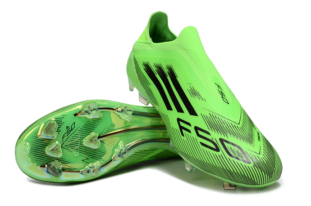 F50+ LACELESS VERT NOIR