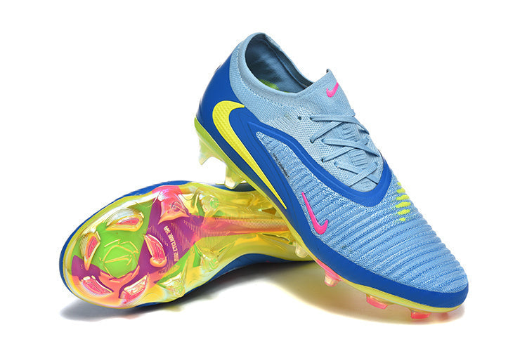 PHANTOM 6 ELITE FG LOW BLEU JAUNE FLUO ROSE