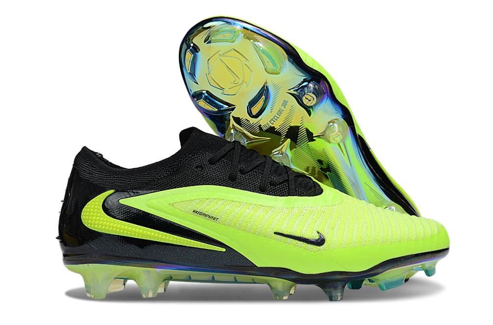 PHANTOM 6 LOW CUT FG VERT FLUO NOIR
