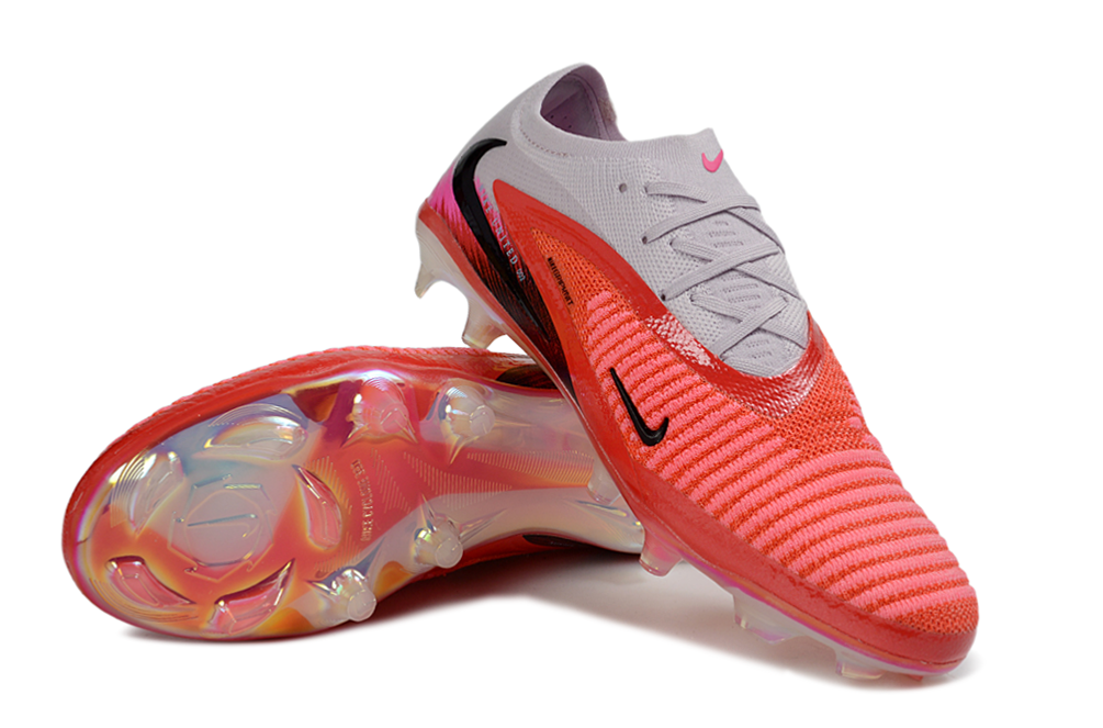 PHANTOM 6 LOW ELITE FG ROUGE GRIS