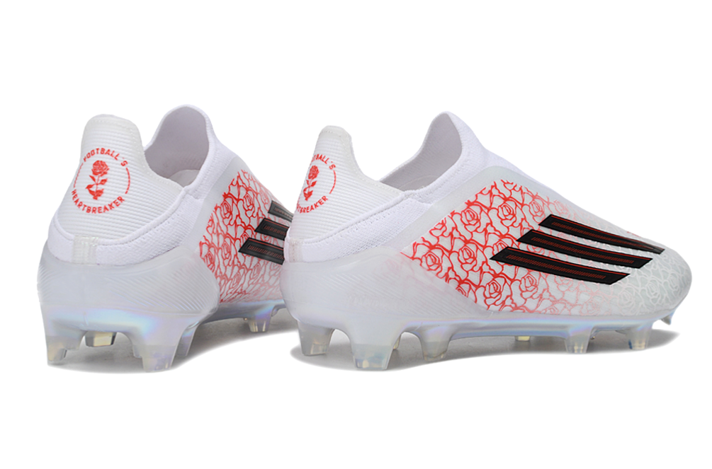 F50 TF LACELESS BLANC ROUGE