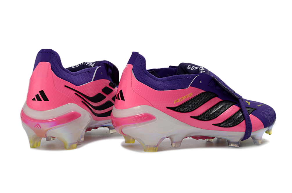 PREDATOR ACCURACY FG VIOLET ROSE LACETS