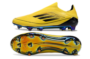 F50 ELITE LACELESS JAUNE NOIR OR