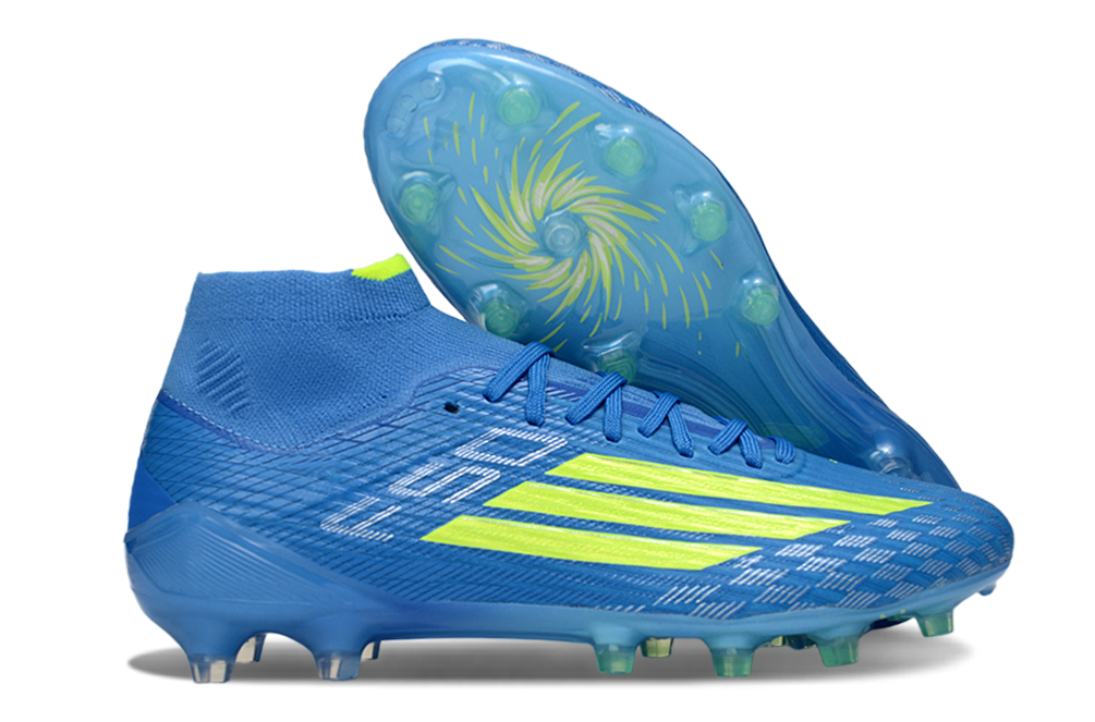 F50 FT ICE PRECISION BLEU JAUNE HAUTE LACET