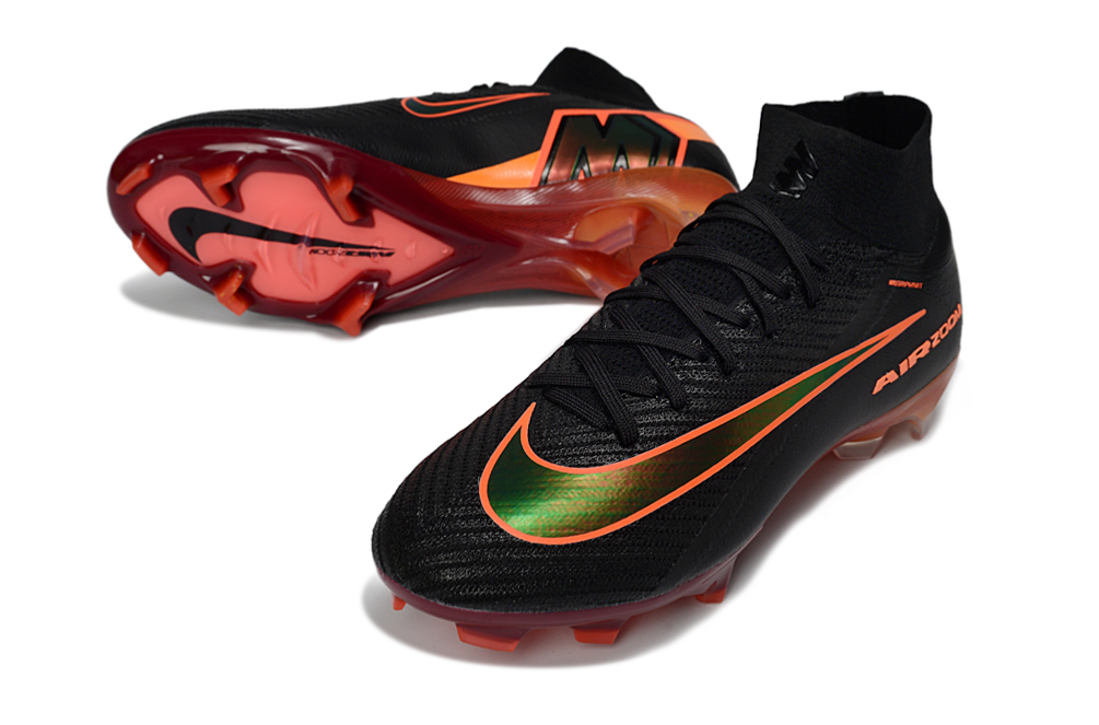 AIR ZOOM MERCURIAL VAPOR NOIR ORANGE HAUTE