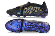 PREDATOR ACCURACY FG CHUTEIRA PANTHERE NOIR VIOLET