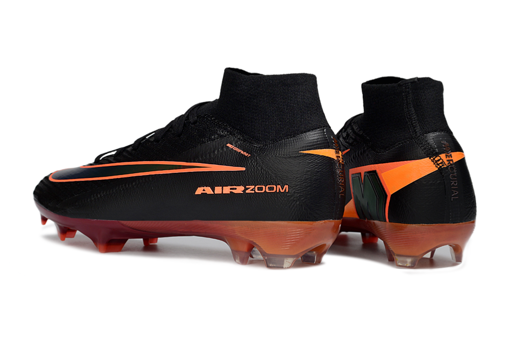 AIR ZOOM MERCURIAL VAPOR NOIR ORANGE HAUTE