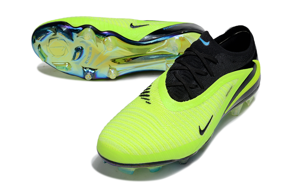 PHANTOM 6 LOW CUT FG VERT FLUO NOIR