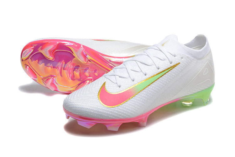 AIR ZOOM MERCURIAL VAPOR ELITE BLANC ROSE VERT