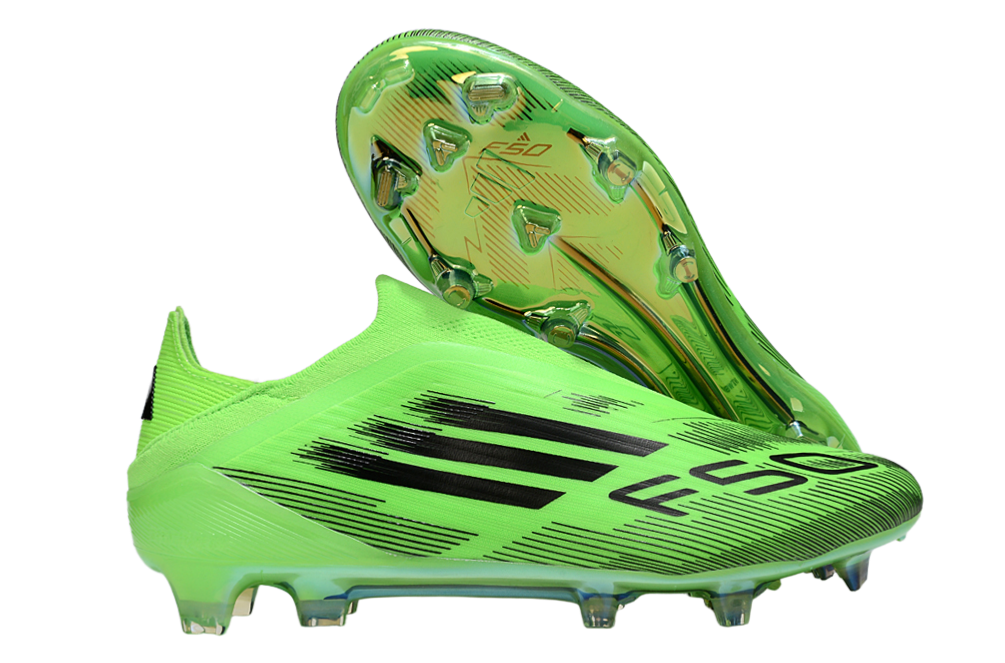 F50+ LACELESS VERT NOIR