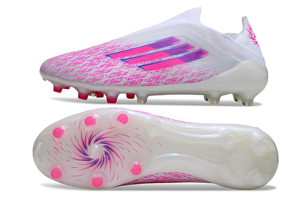 F50 ELITE LIGHTSTRIK LACELESS ROSE BLANC