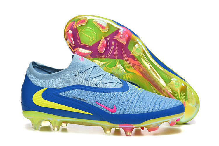 PHANTOM 6 ELITE FG LOW BLEU JAUNE FLUO ROSE