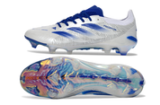 PREDATOR ACCURACY FG BLANC BLEU LACETS