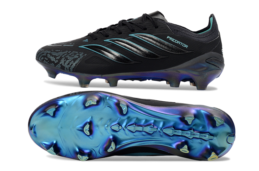 PREDATOR ACCURACY FG NOIR BLEU LACETS