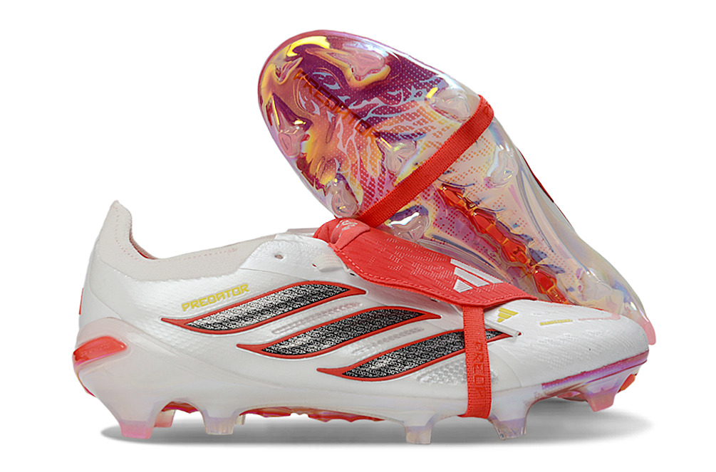 PREDATOR ACCURACY FG BLANC ROUGE CORAIL